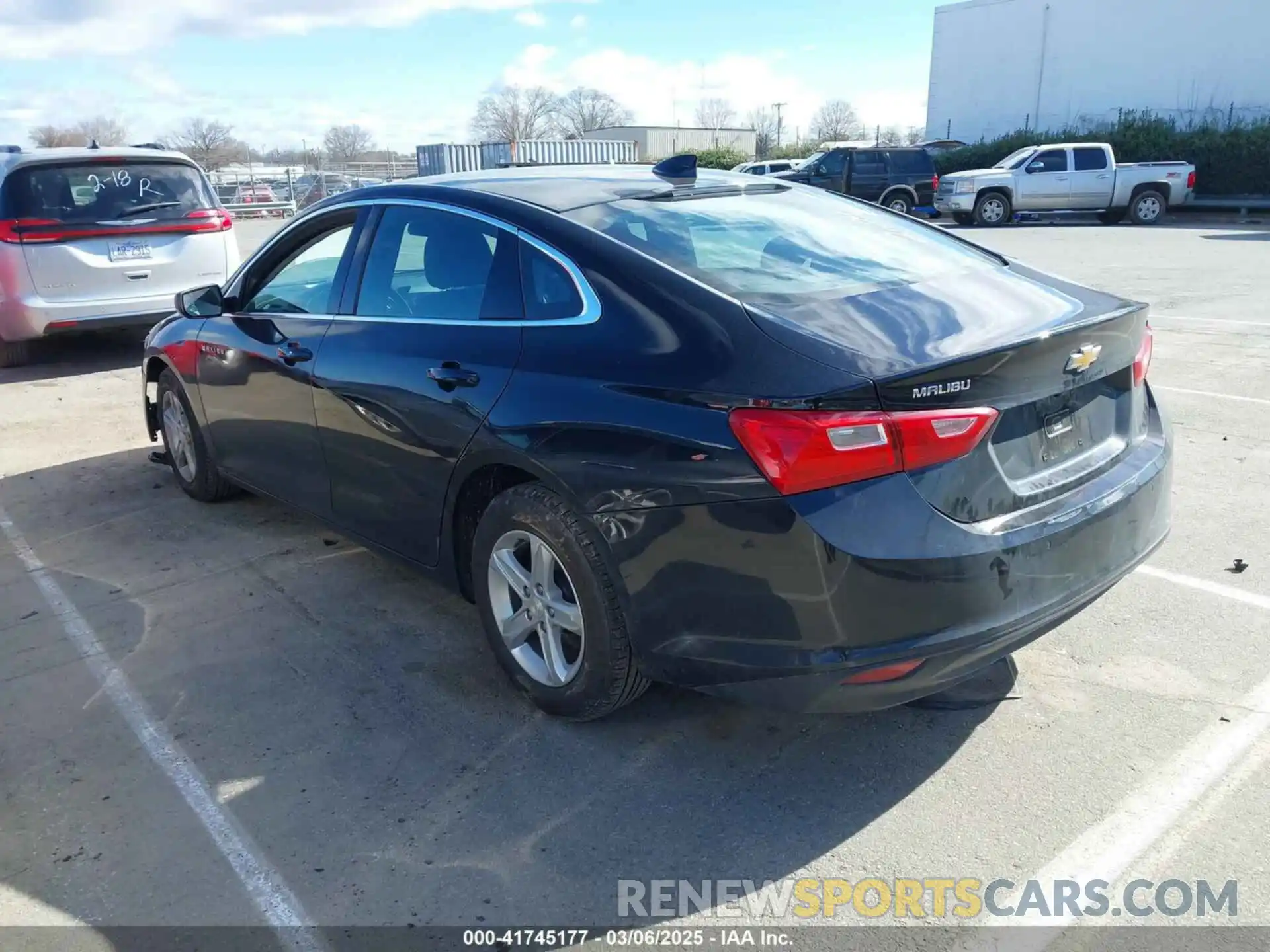 3 Photograph of a damaged car 1G1ZD5ST0RF123560 CHEVROLET MALIBU 2024