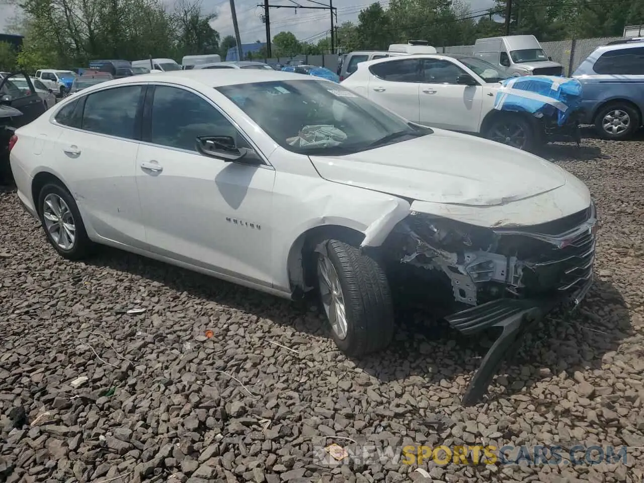 4 Photograph of a damaged car 1G1ZD5ST0RF129021 CHEVROLET MALIBU 2024