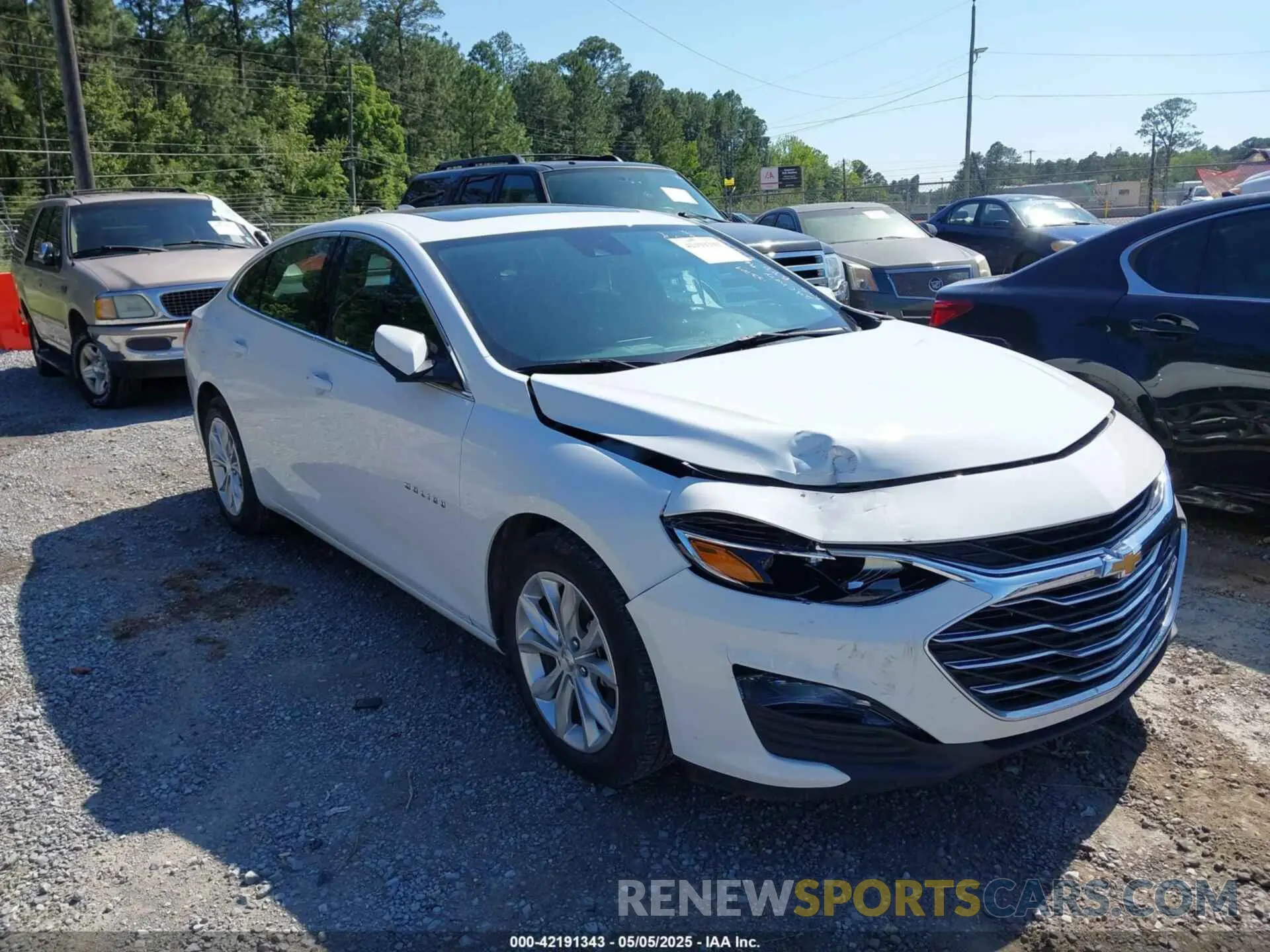 1 Photograph of a damaged car 1G1ZD5ST0RF133229 CHEVROLET MALIBU 2024