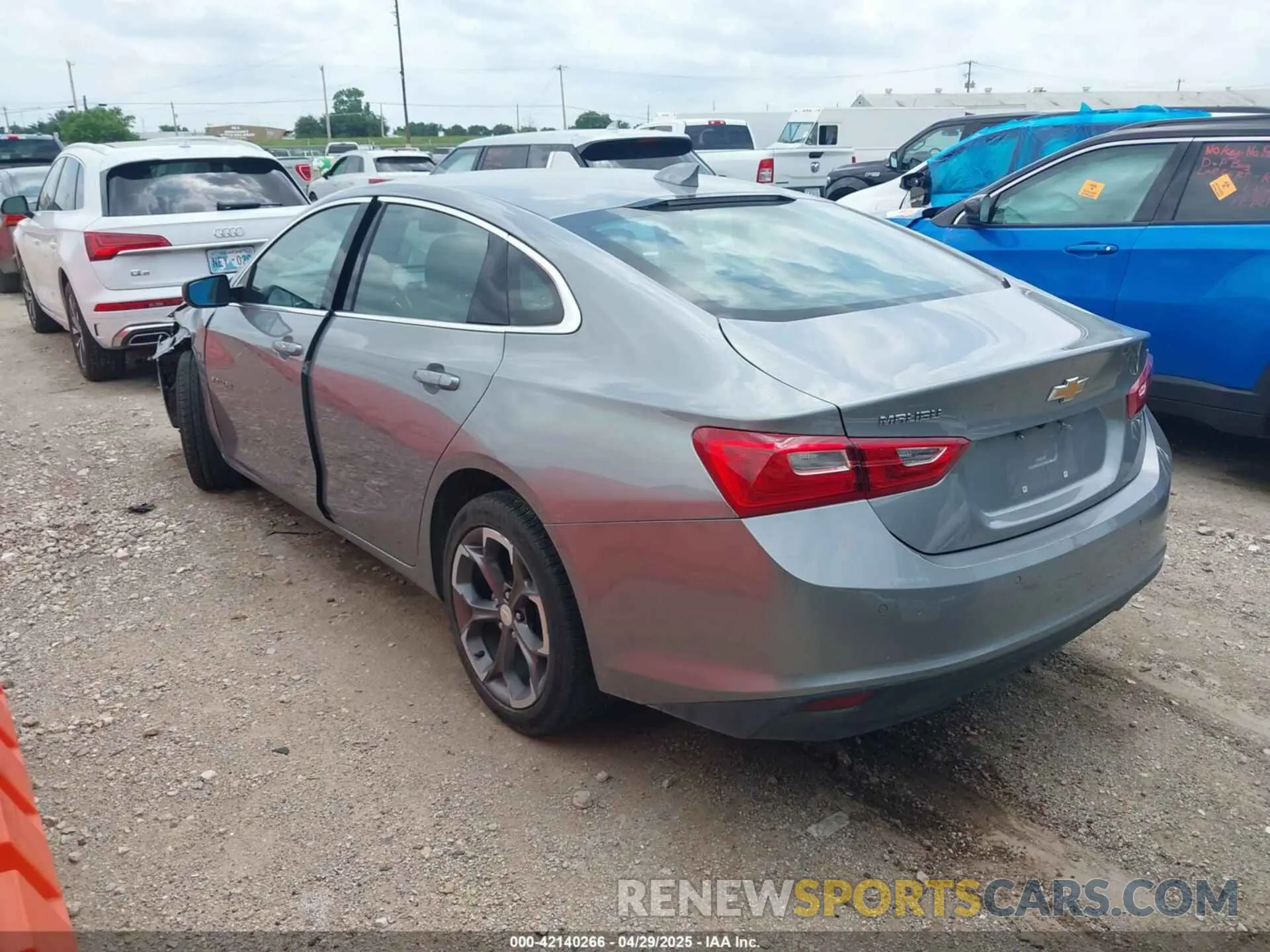 3 Photograph of a damaged car 1G1ZD5ST0RF133232 CHEVROLET MALIBU 2024
