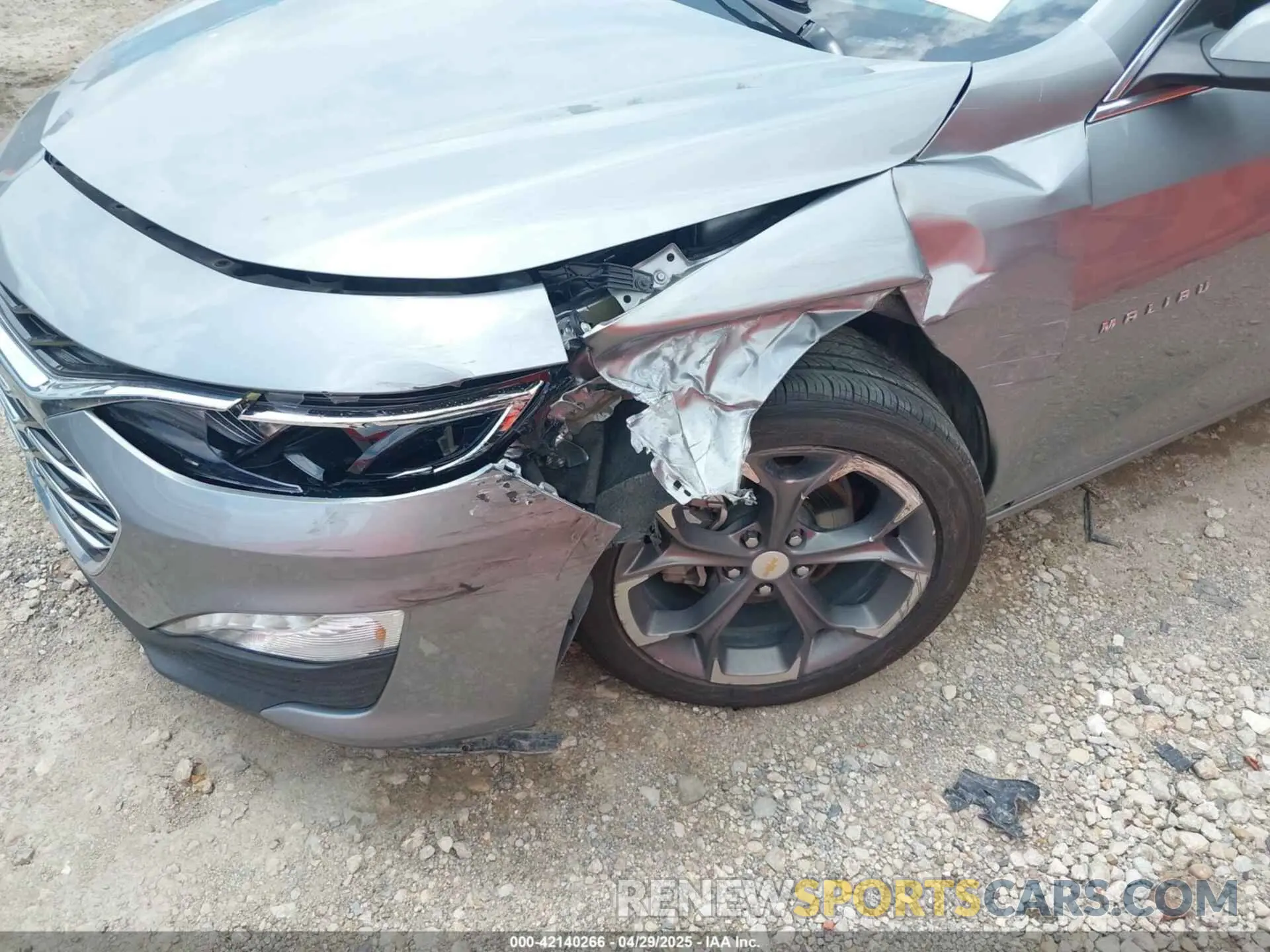 6 Photograph of a damaged car 1G1ZD5ST0RF133232 CHEVROLET MALIBU 2024