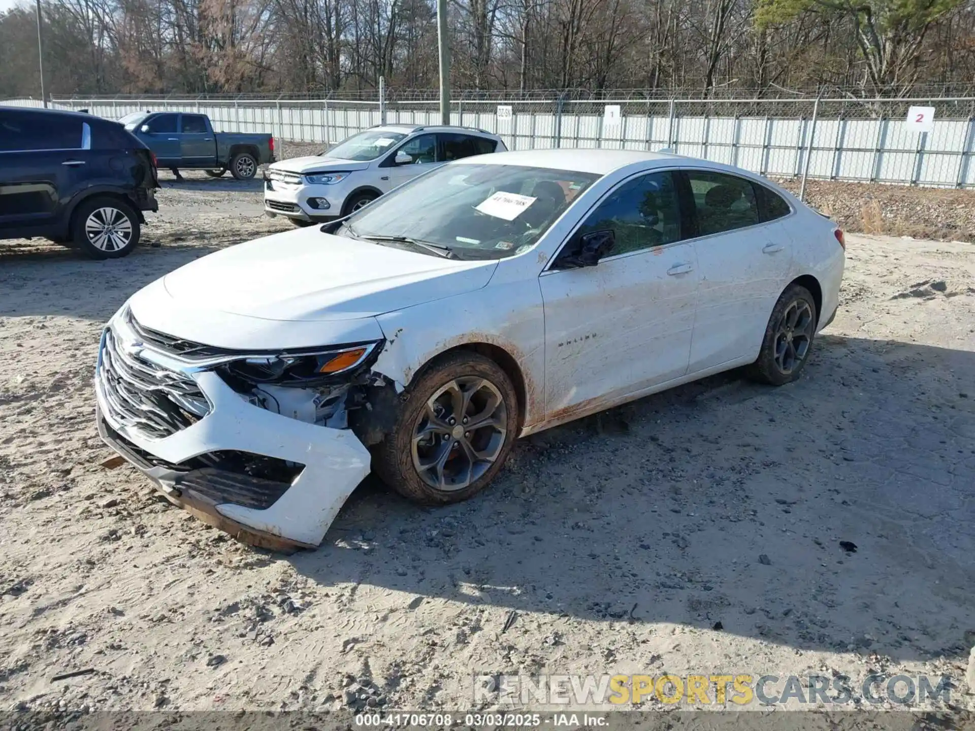 2 Photograph of a damaged car 1G1ZD5ST0RF140875 CHEVROLET MALIBU 2024