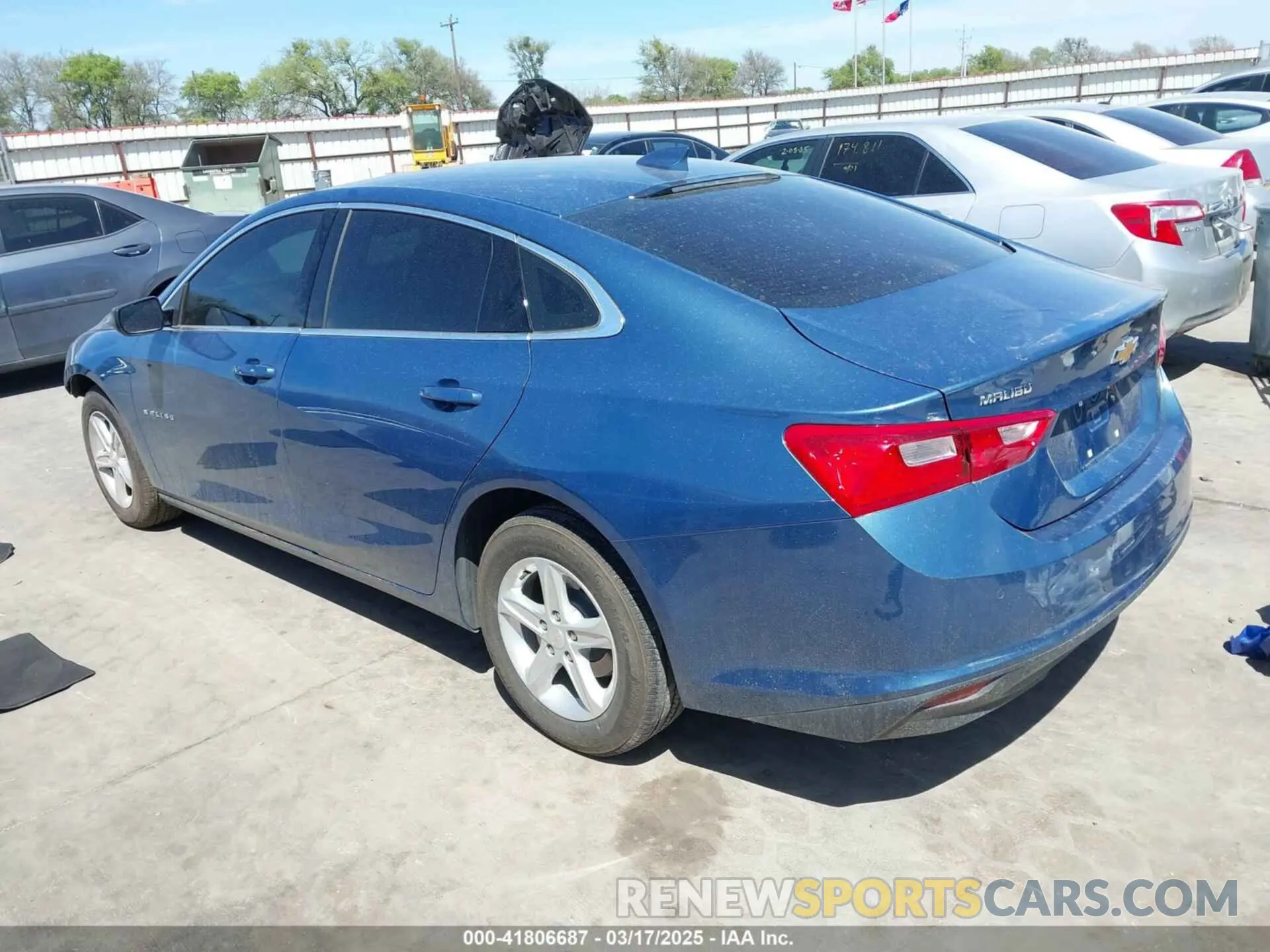 3 Photograph of a damaged car 1G1ZD5ST0RF168790 CHEVROLET MALIBU 2024