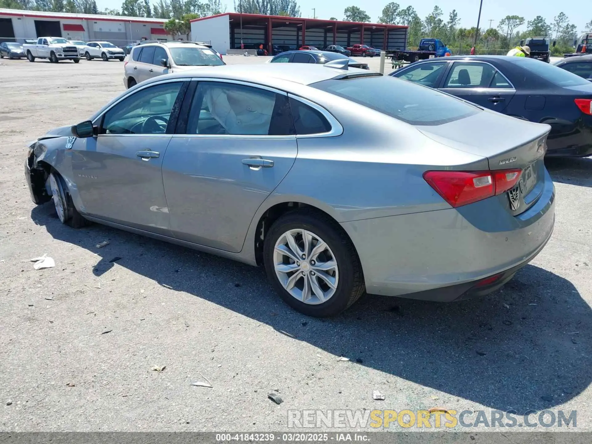 3 Photograph of a damaged car 1G1ZD5ST0RF185282 CHEVROLET MALIBU 2024
