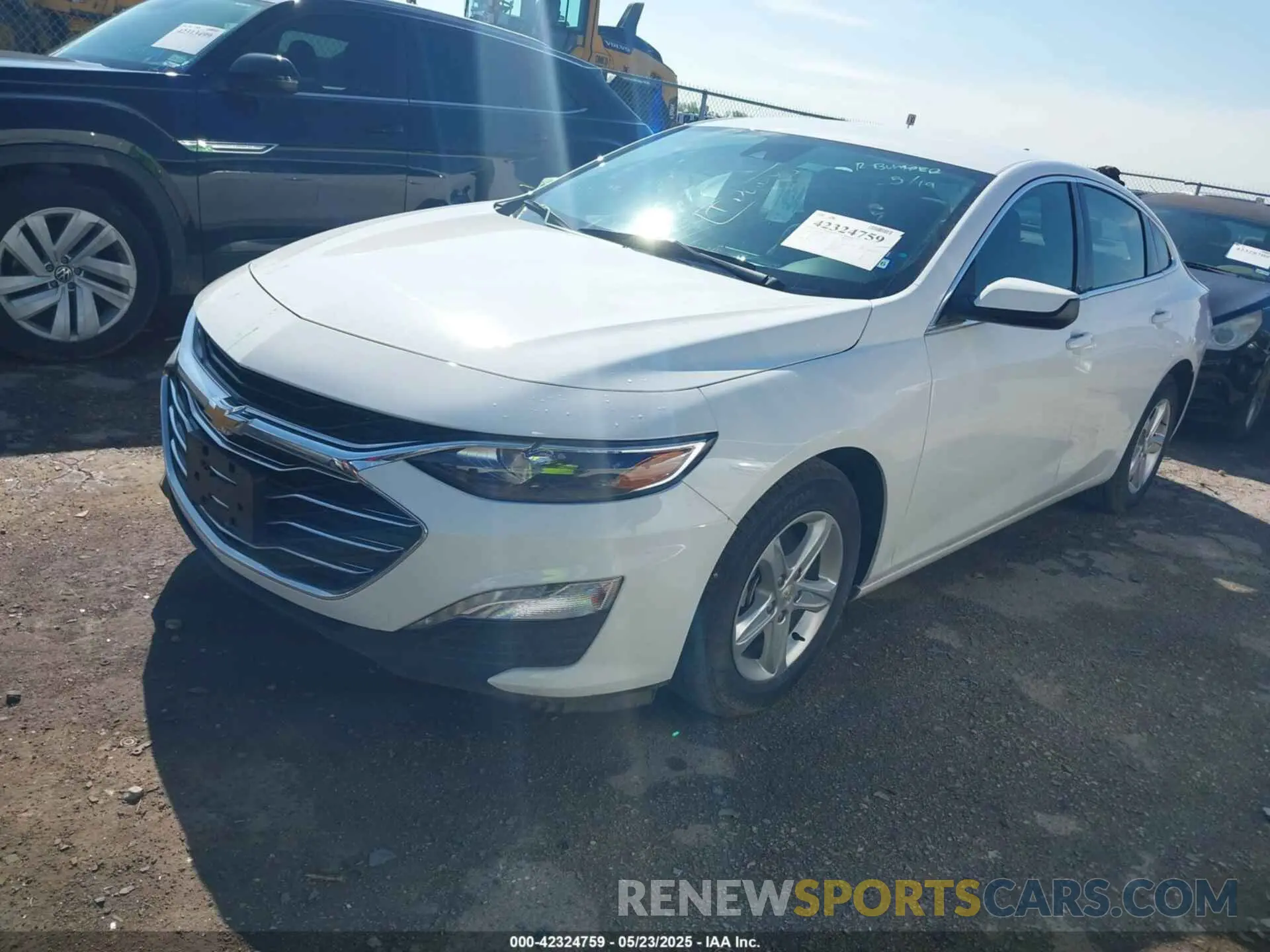 2 Photograph of a damaged car 1G1ZD5ST0RF194418 CHEVROLET MALIBU 2024