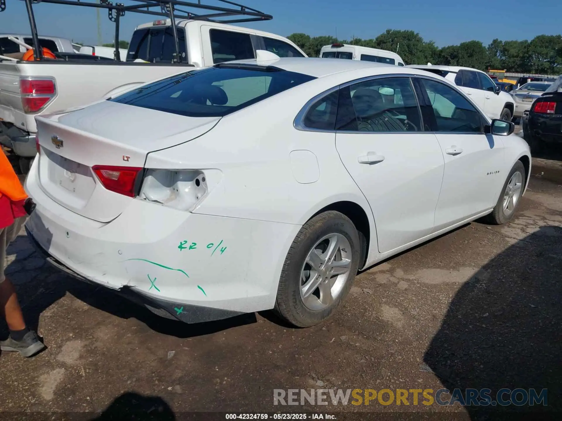 4 Photograph of a damaged car 1G1ZD5ST0RF194418 CHEVROLET MALIBU 2024