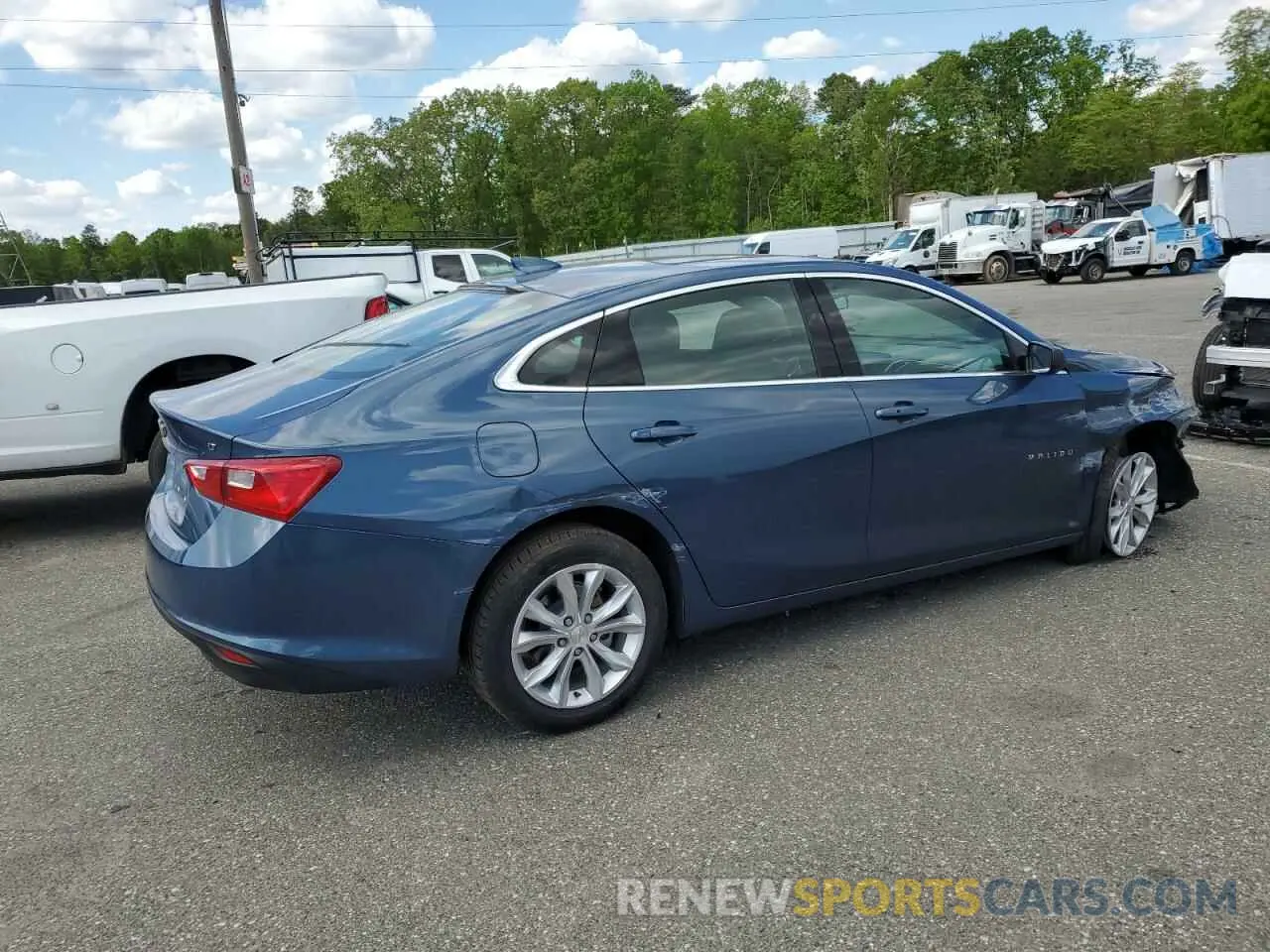 3 Photograph of a damaged car 1G1ZD5ST0RF204297 CHEVROLET MALIBU 2024