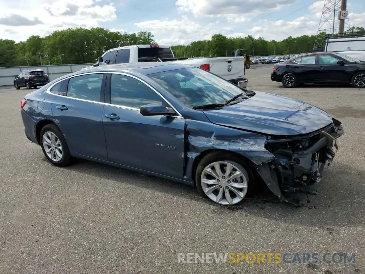 4 Photograph of a damaged car 1G1ZD5ST0RF204297 CHEVROLET MALIBU 2024