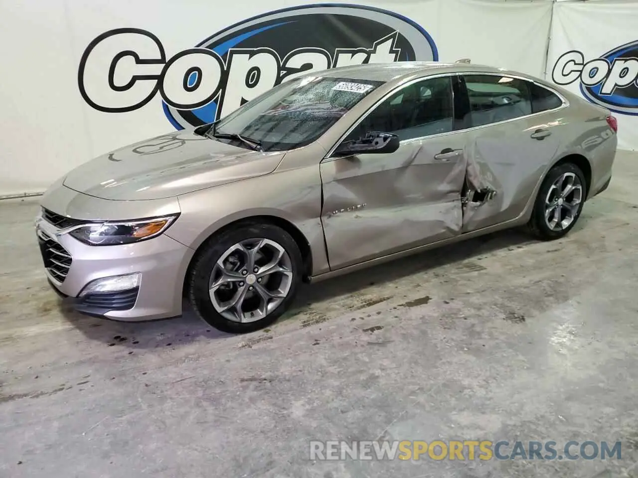 1 Photograph of a damaged car 1G1ZD5ST0RF212769 CHEVROLET MALIBU 2024