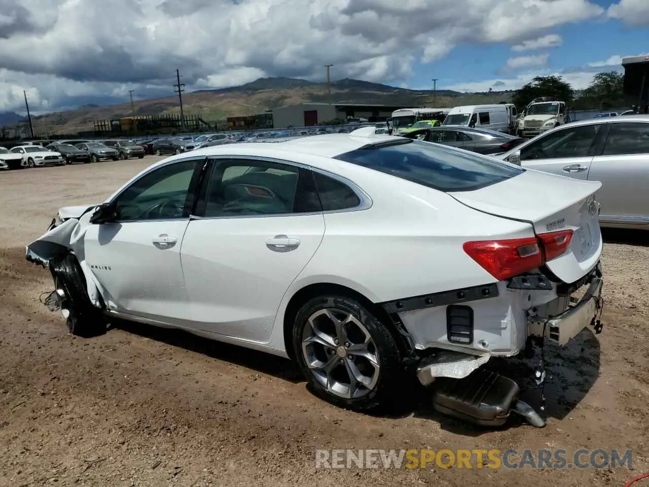 2 Photograph of a damaged car 1G1ZD5ST0RF213937 CHEVROLET MALIBU 2024