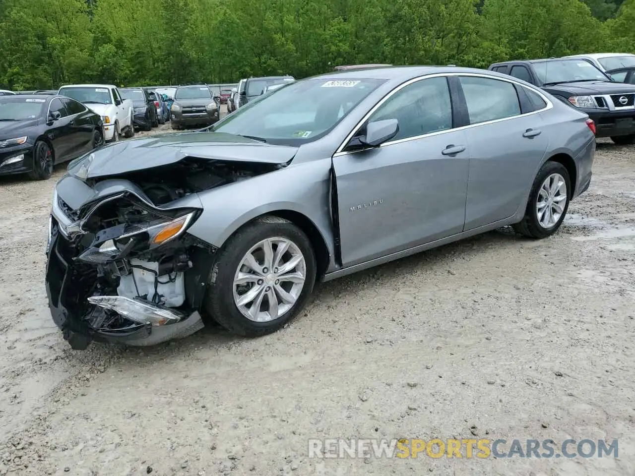 1 Photograph of a damaged car 1G1ZD5ST0RF214487 CHEVROLET MALIBU 2024