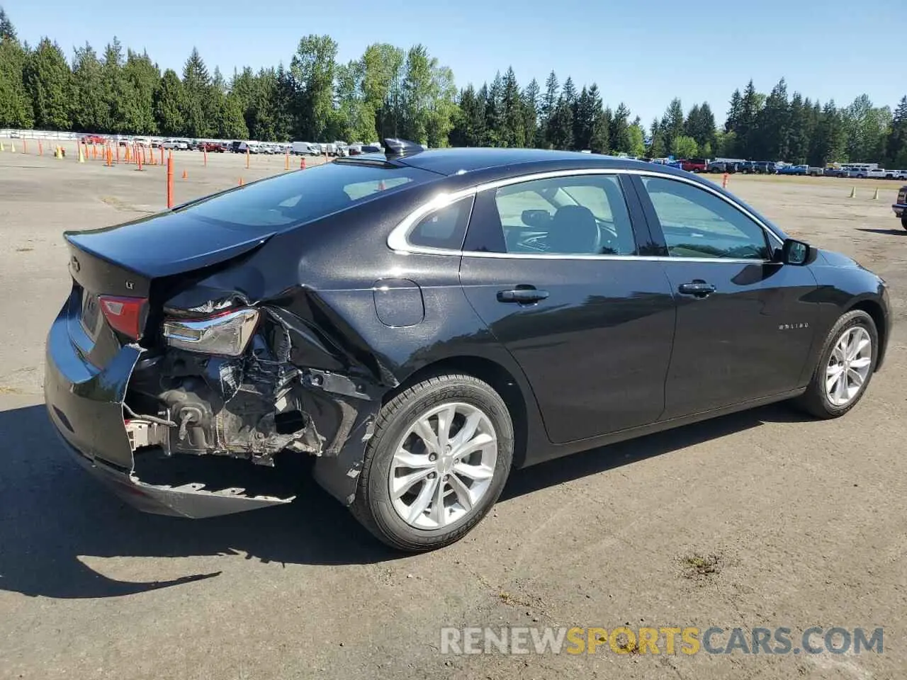 3 Photograph of a damaged car 1G1ZD5ST0RF217373 CHEVROLET MALIBU 2024