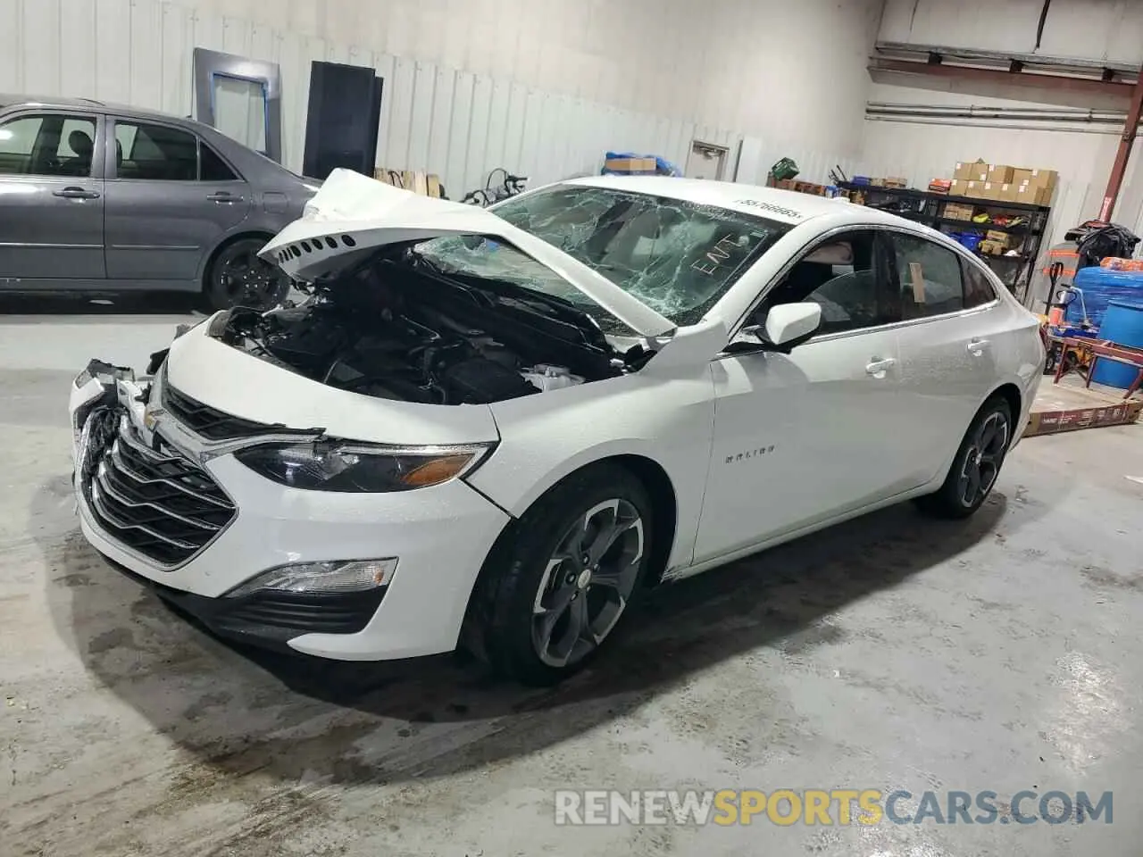 1 Photograph of a damaged car 1G1ZD5ST0RF225277 CHEVROLET MALIBU 2024