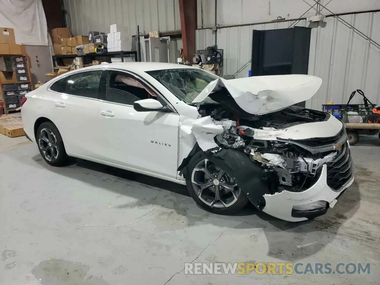 4 Photograph of a damaged car 1G1ZD5ST0RF225277 CHEVROLET MALIBU 2024