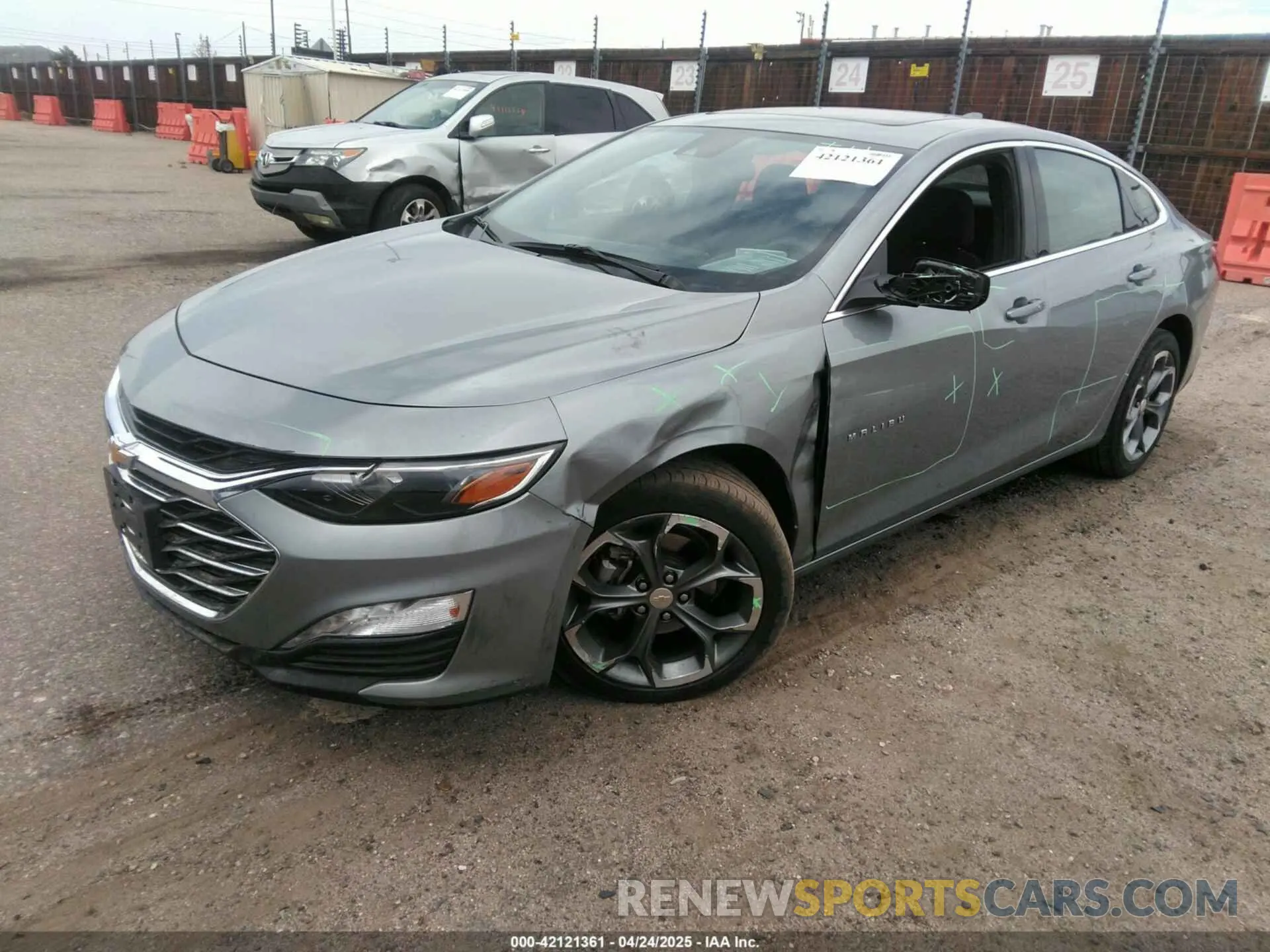 2 Photograph of a damaged car 1G1ZD5ST0RF227076 CHEVROLET MALIBU 2024