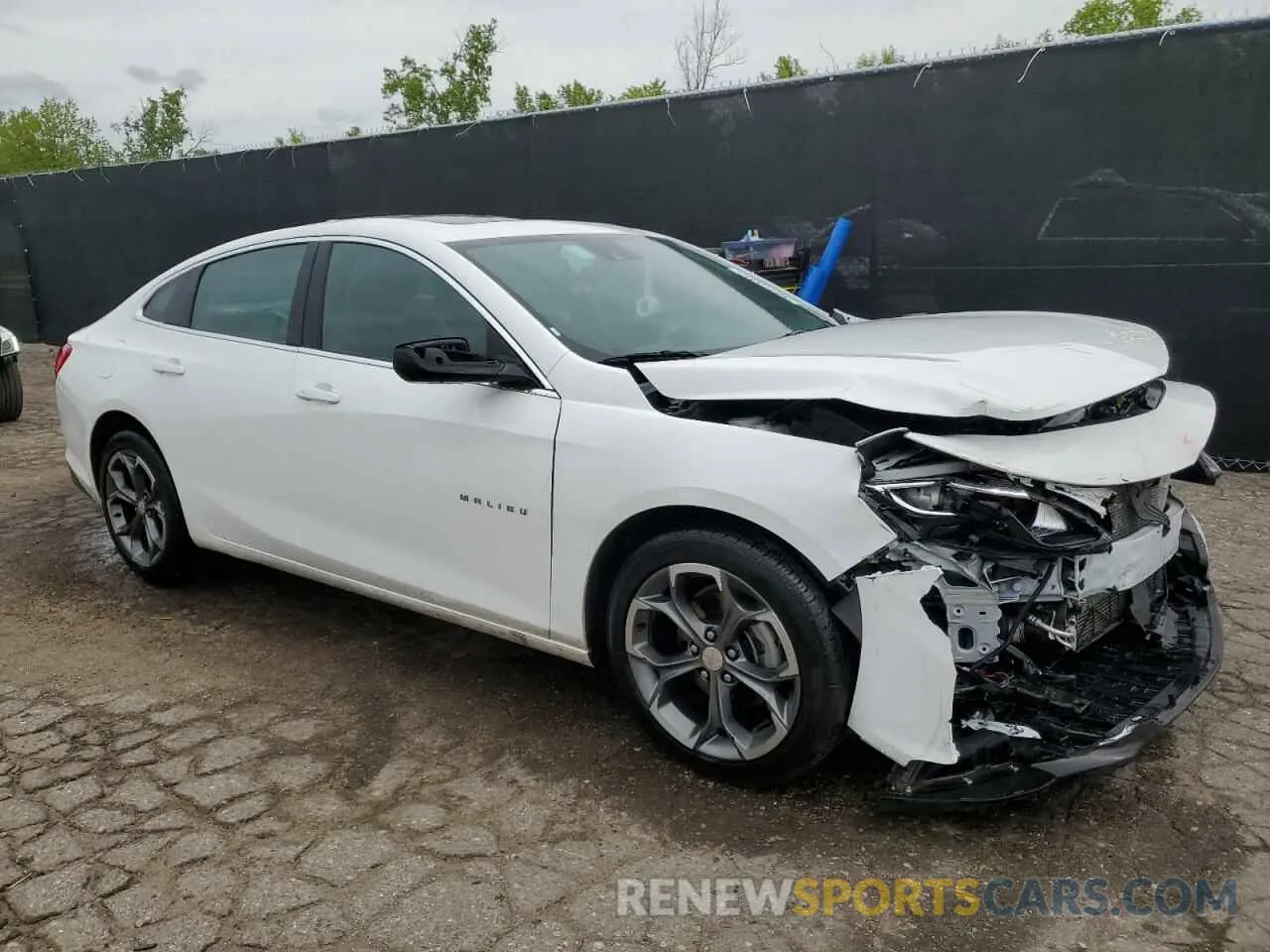 4 Photograph of a damaged car 1G1ZD5ST0RF245805 CHEVROLET MALIBU 2024