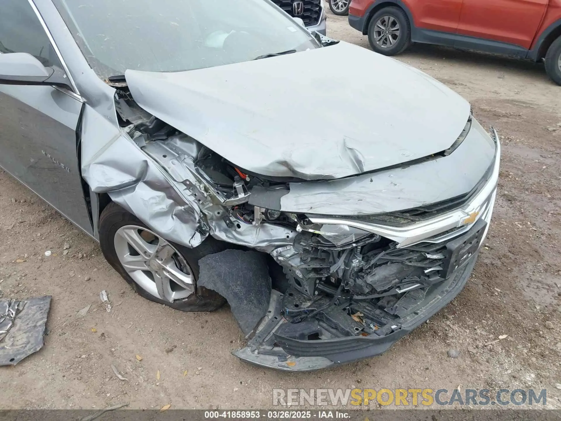 6 Photograph of a damaged car 1G1ZD5ST0RF250177 CHEVROLET MALIBU 2024