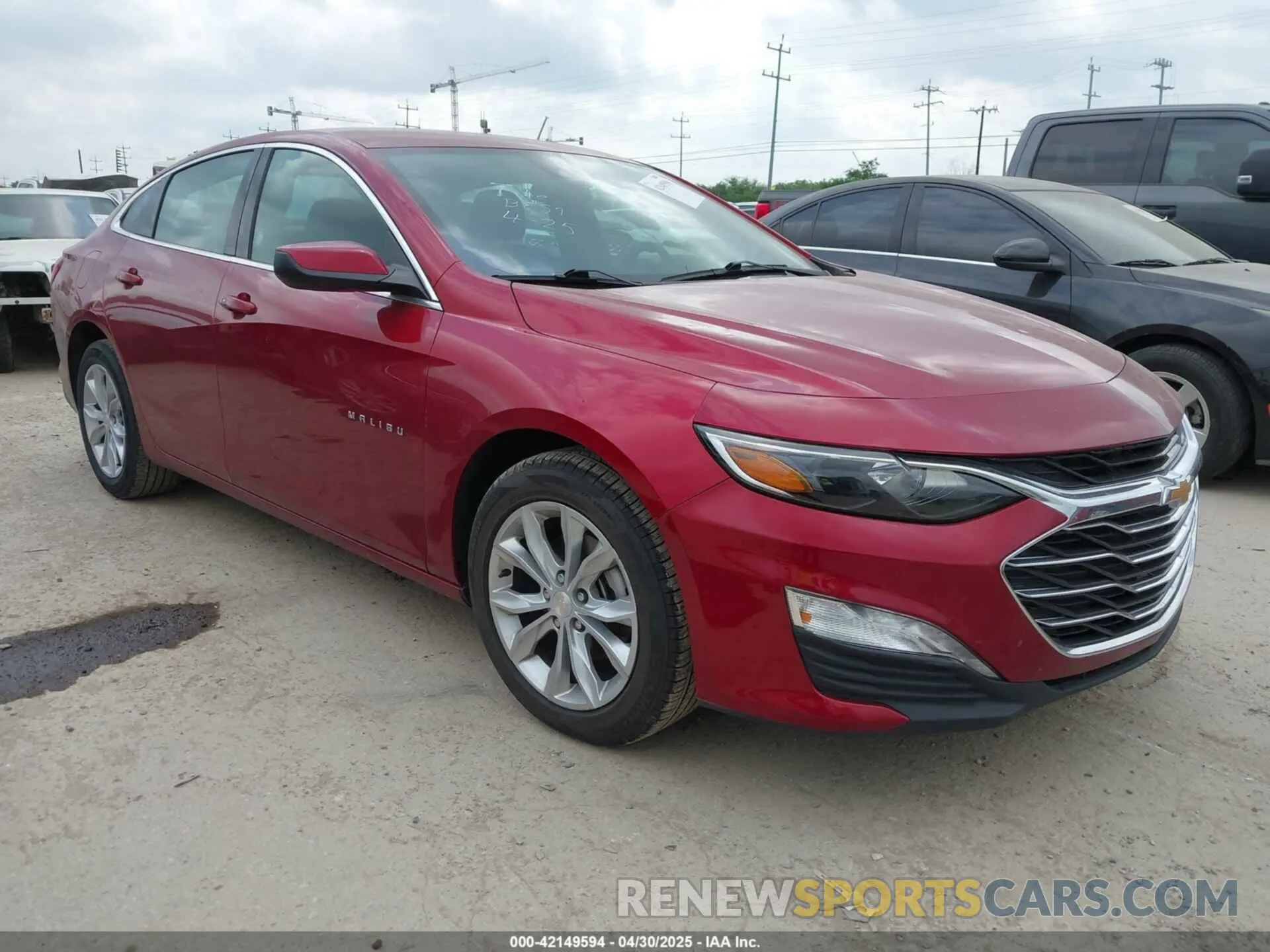 1 Photograph of a damaged car 1G1ZD5ST1RF103897 CHEVROLET MALIBU 2024