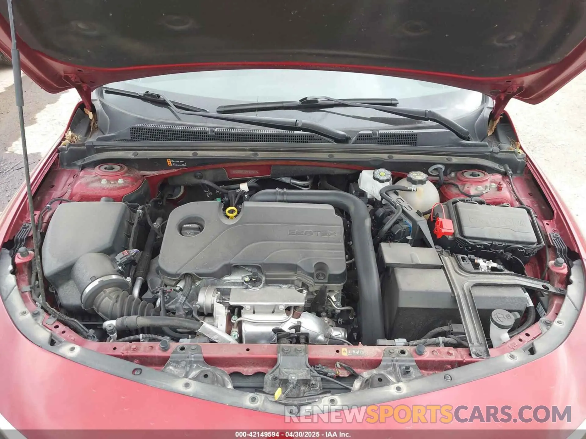 10 Photograph of a damaged car 1G1ZD5ST1RF103897 CHEVROLET MALIBU 2024