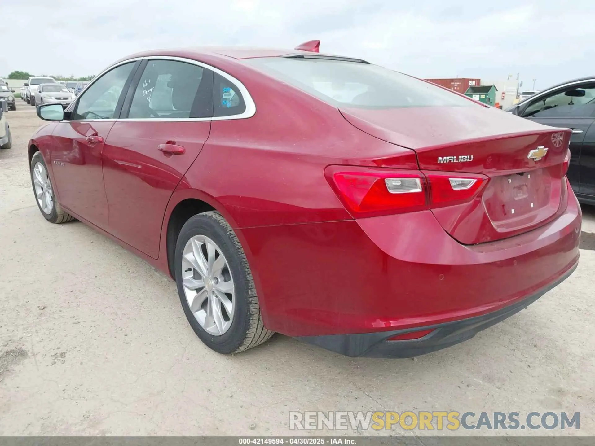 3 Photograph of a damaged car 1G1ZD5ST1RF103897 CHEVROLET MALIBU 2024