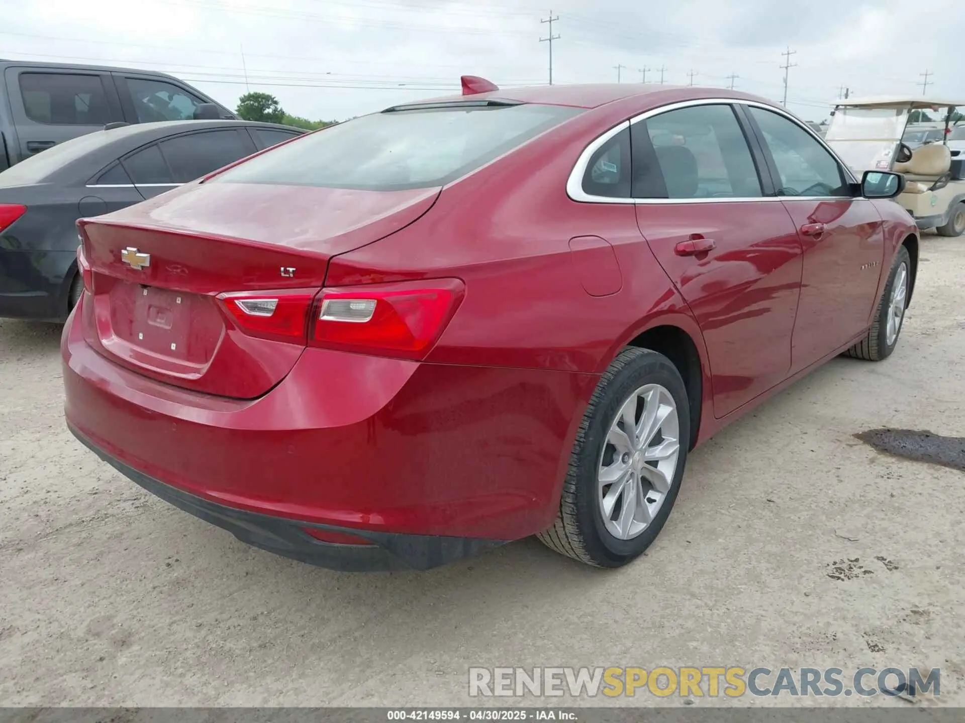 4 Photograph of a damaged car 1G1ZD5ST1RF103897 CHEVROLET MALIBU 2024