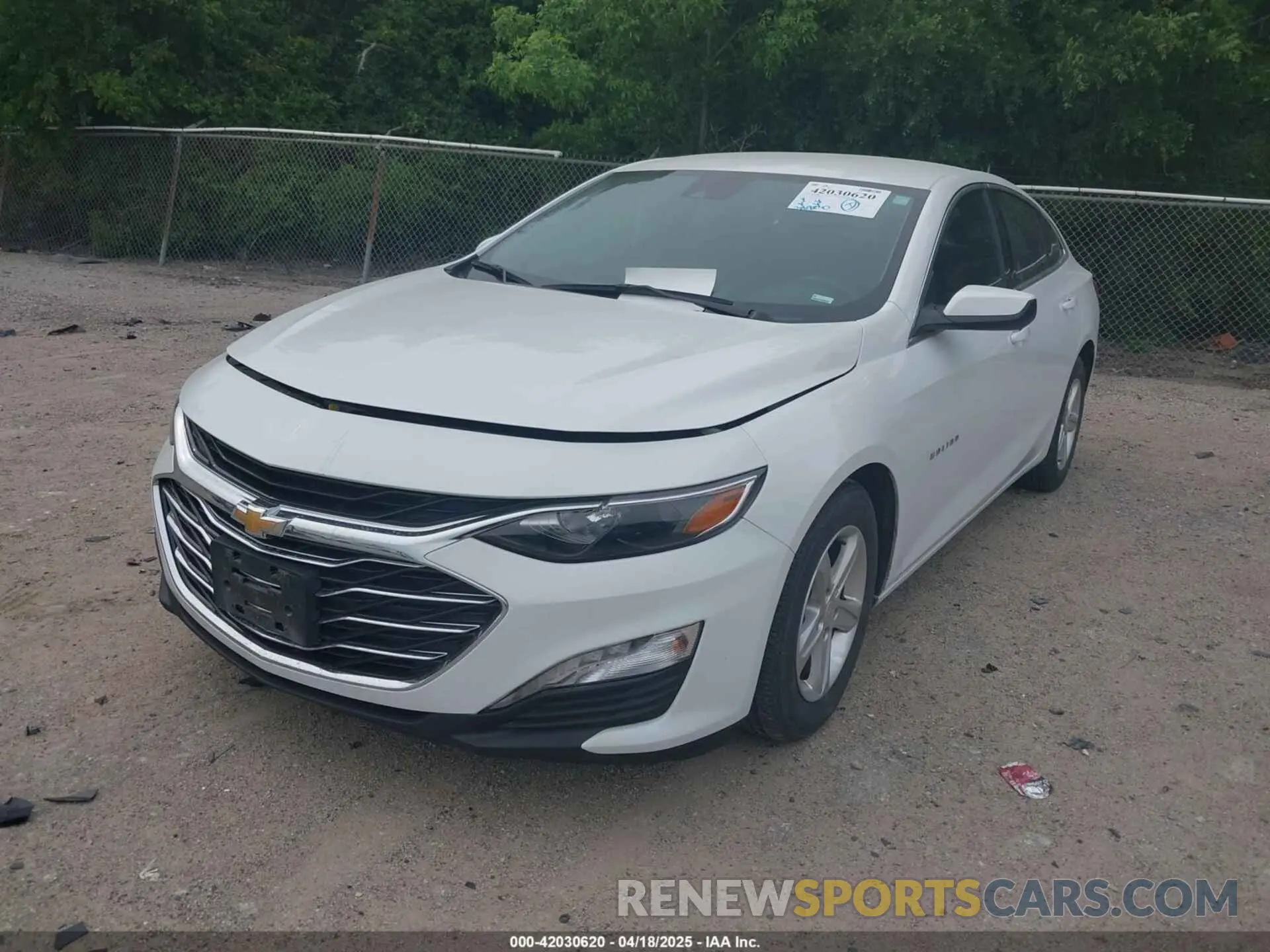 2 Photograph of a damaged car 1G1ZD5ST1RF107836 CHEVROLET MALIBU 2024