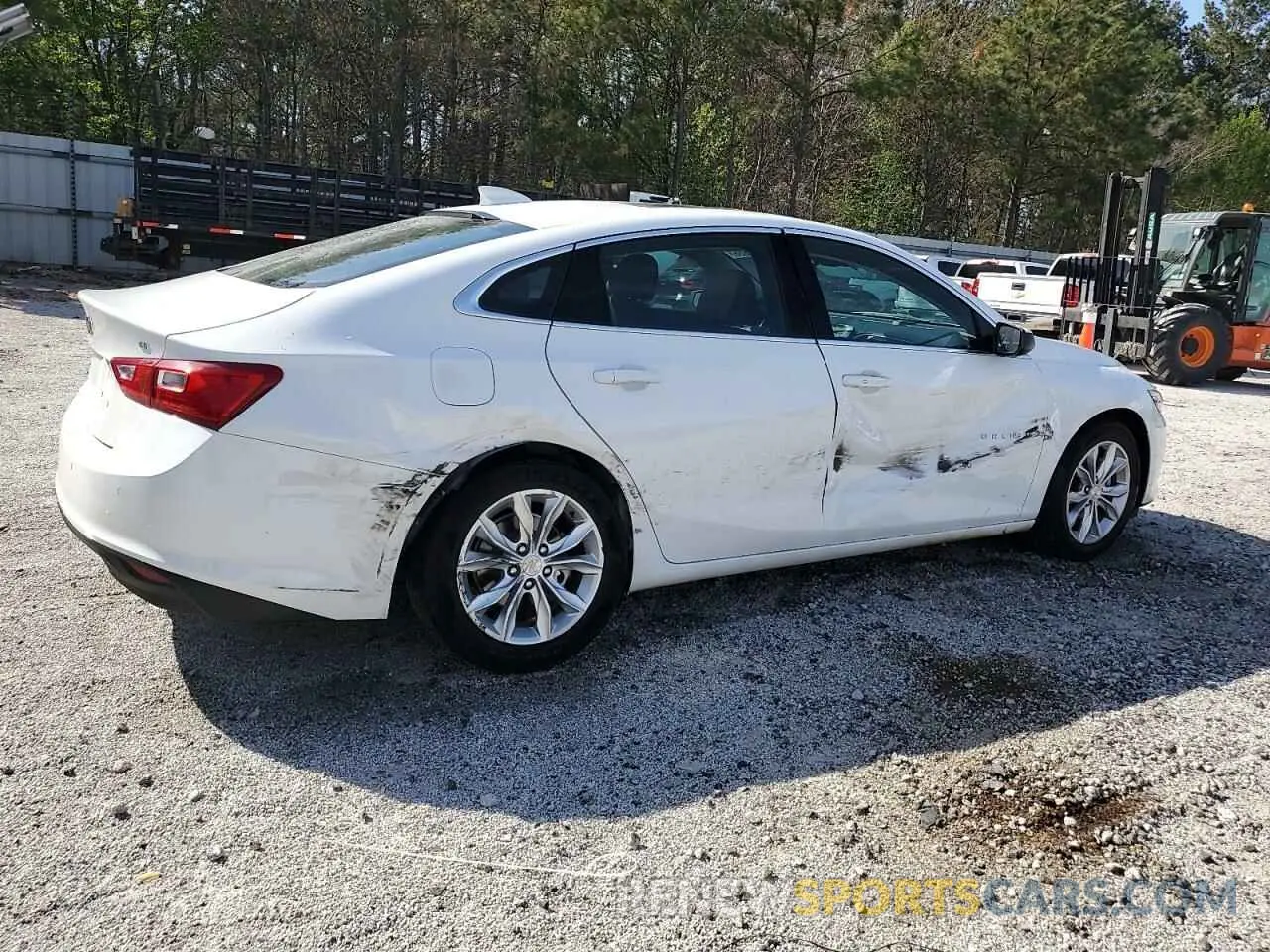 3 Photograph of a damaged car 1G1ZD5ST1RF109277 CHEVROLET MALIBU 2024