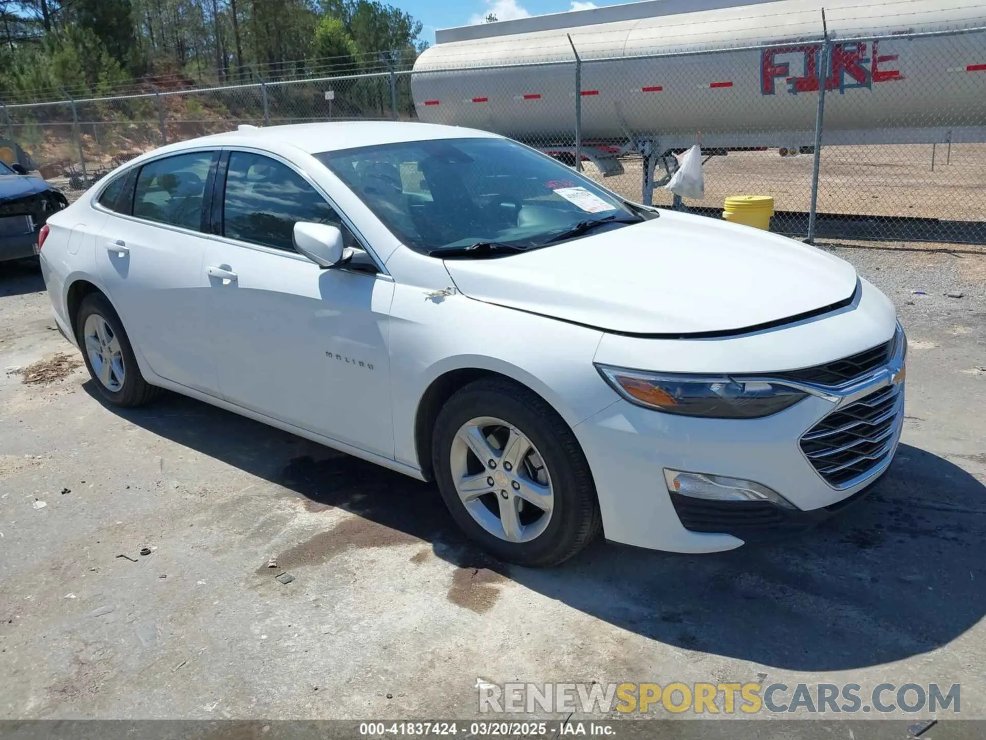 1 Photograph of a damaged car 1G1ZD5ST1RF109344 CHEVROLET MALIBU 2024