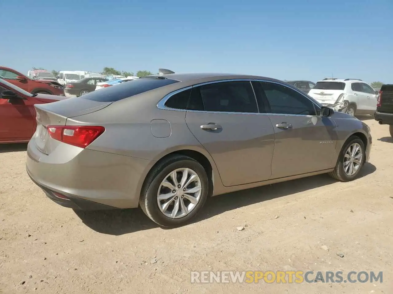 3 Photograph of a damaged car 1G1ZD5ST1RF118500 CHEVROLET MALIBU 2024