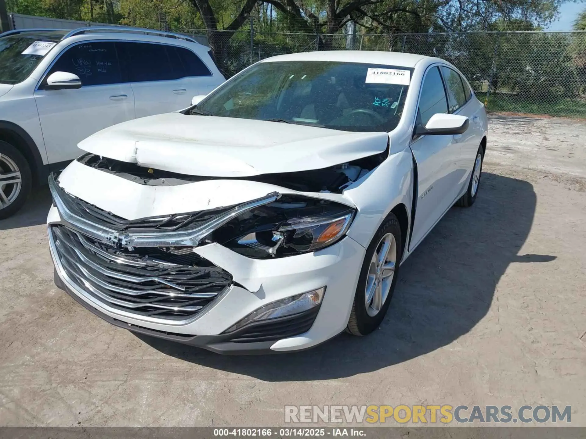2 Photograph of a damaged car 1G1ZD5ST1RF120277 CHEVROLET MALIBU 2024