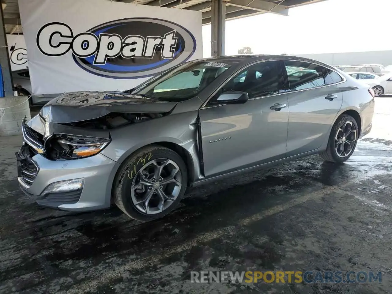 1 Photograph of a damaged car 1G1ZD5ST1RF124409 CHEVROLET MALIBU 2024