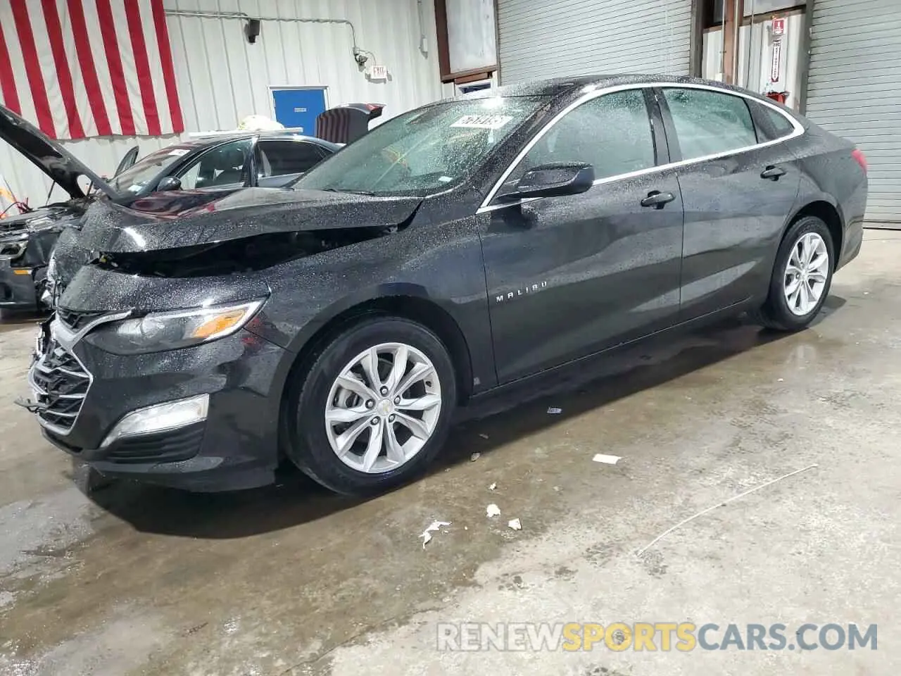 1 Photograph of a damaged car 1G1ZD5ST1RF126595 CHEVROLET MALIBU 2024