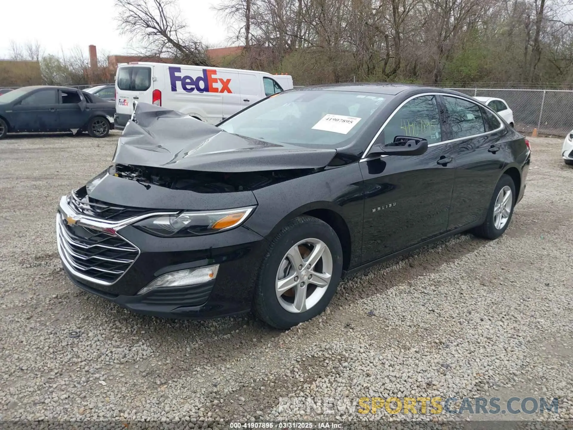 2 Photograph of a damaged car 1G1ZD5ST1RF175456 CHEVROLET MALIBU 2024