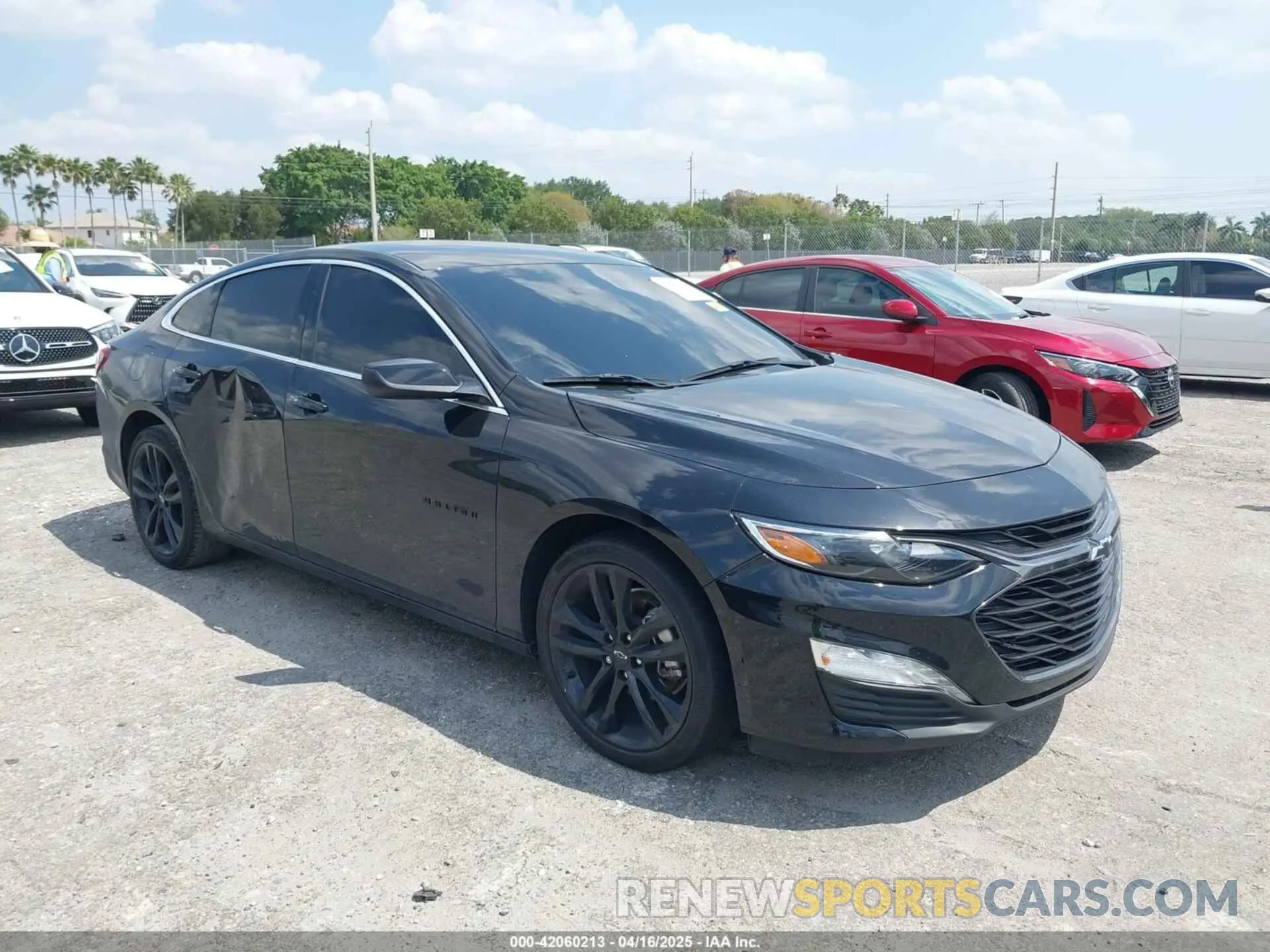 1 Photograph of a damaged car 1G1ZD5ST1RF180348 CHEVROLET MALIBU 2024