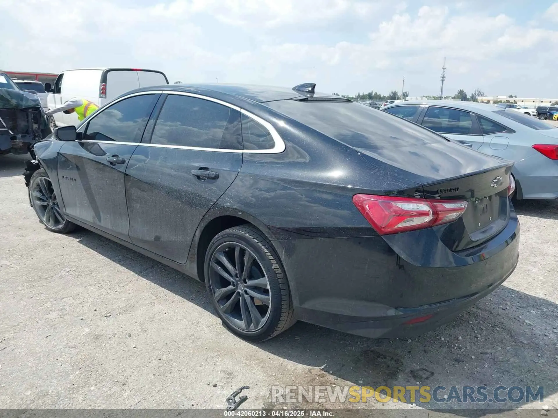 3 Photograph of a damaged car 1G1ZD5ST1RF180348 CHEVROLET MALIBU 2024