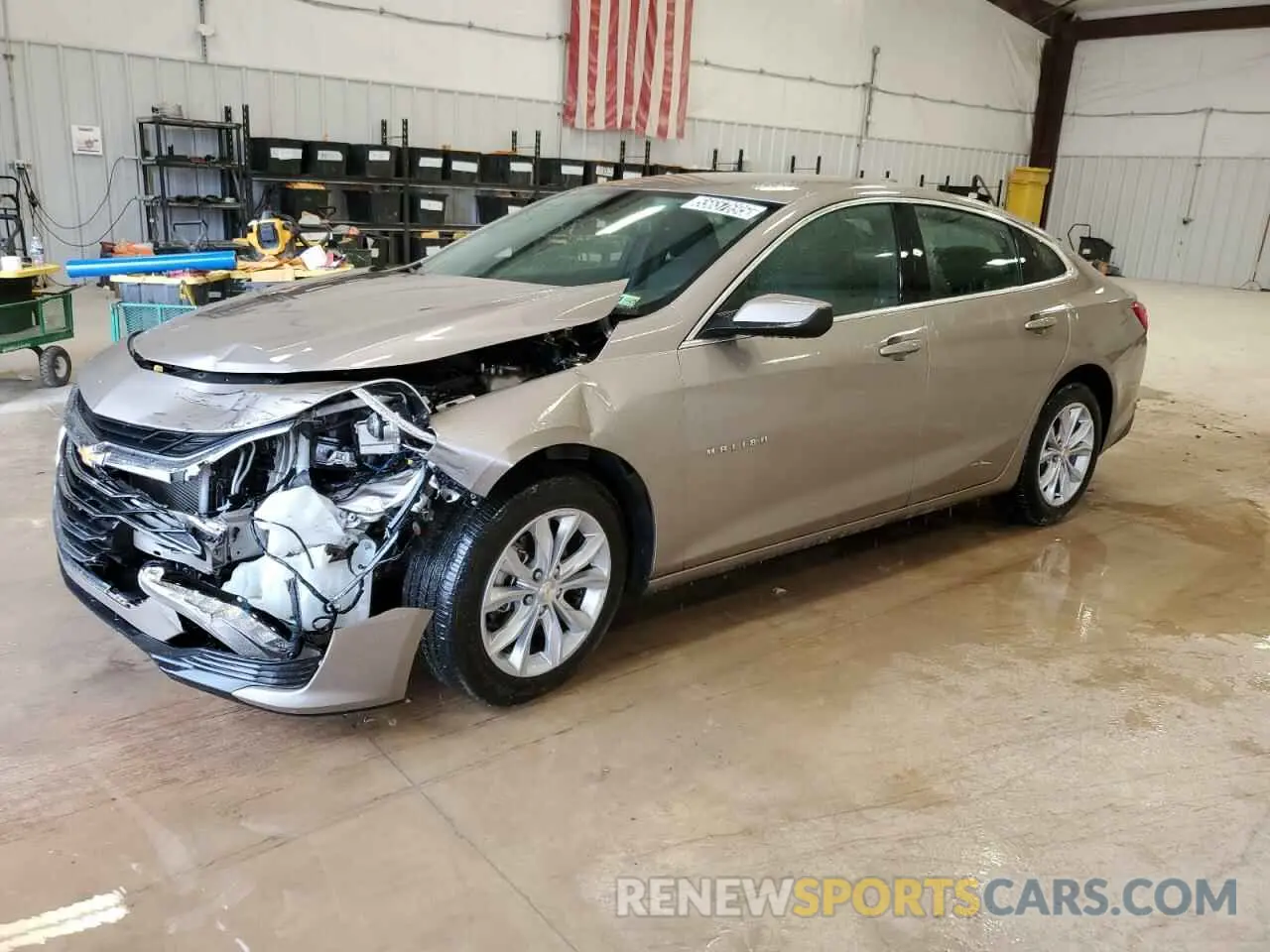 1 Photograph of a damaged car 1G1ZD5ST1RF205930 CHEVROLET MALIBU 2024
