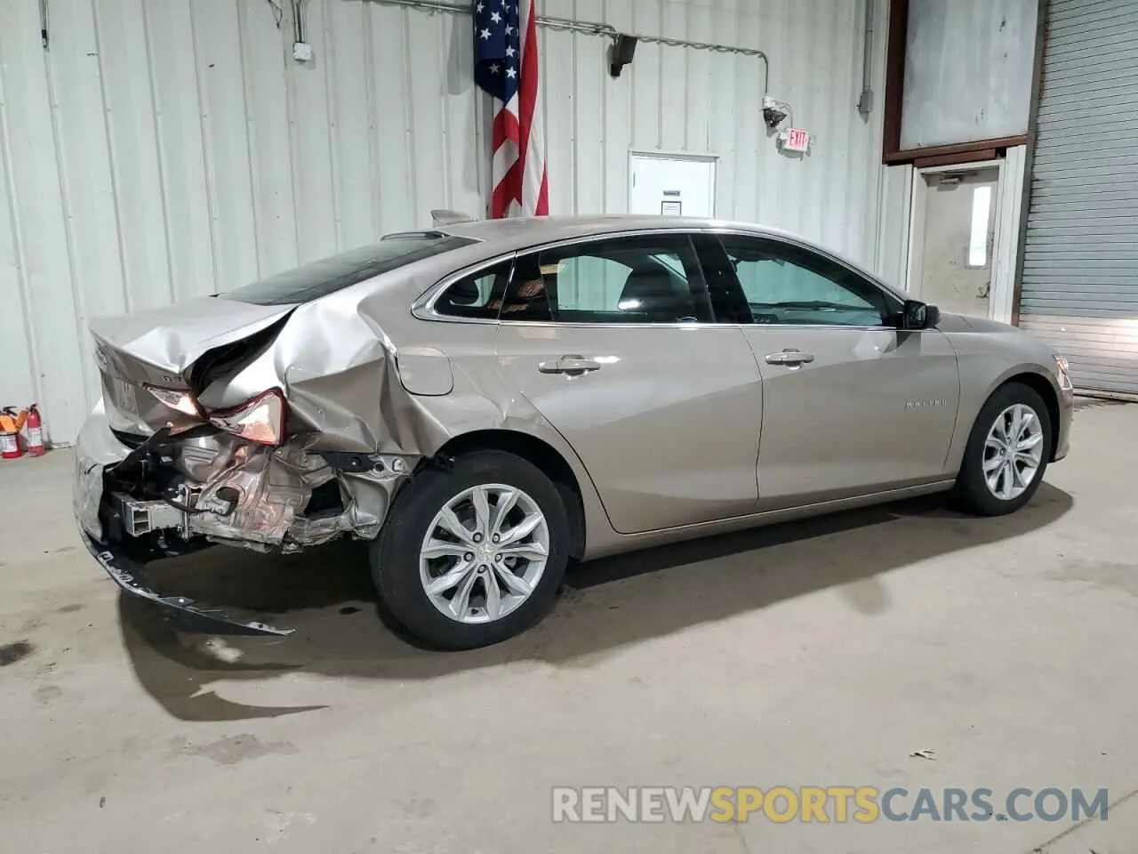 3 Photograph of a damaged car 1G1ZD5ST1RF208939 CHEVROLET MALIBU 2024