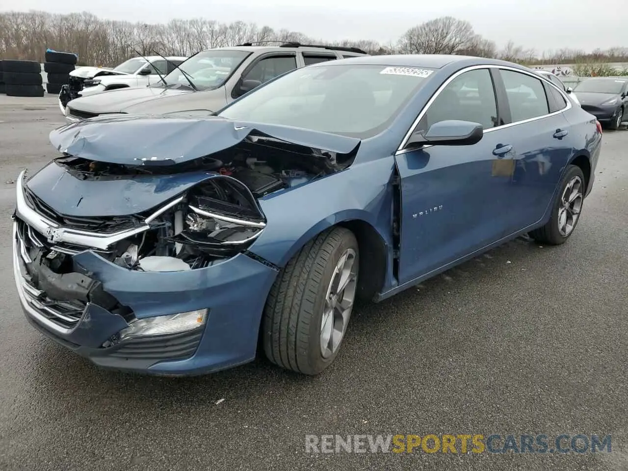 1 Photograph of a damaged car 1G1ZD5ST1RF216314 CHEVROLET MALIBU 2024