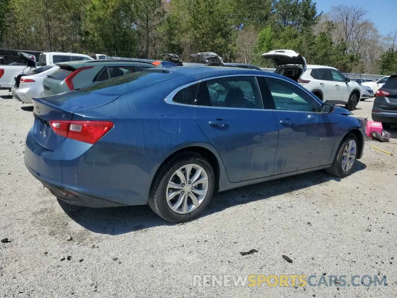 3 Photograph of a damaged car 1G1ZD5ST1RF228673 CHEVROLET MALIBU 2024