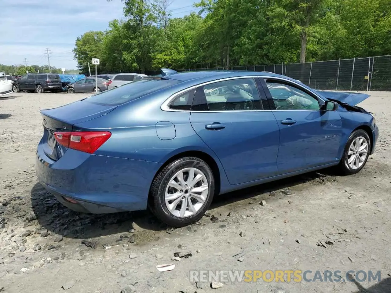 3 Photograph of a damaged car 1G1ZD5ST1RF233274 CHEVROLET MALIBU 2024