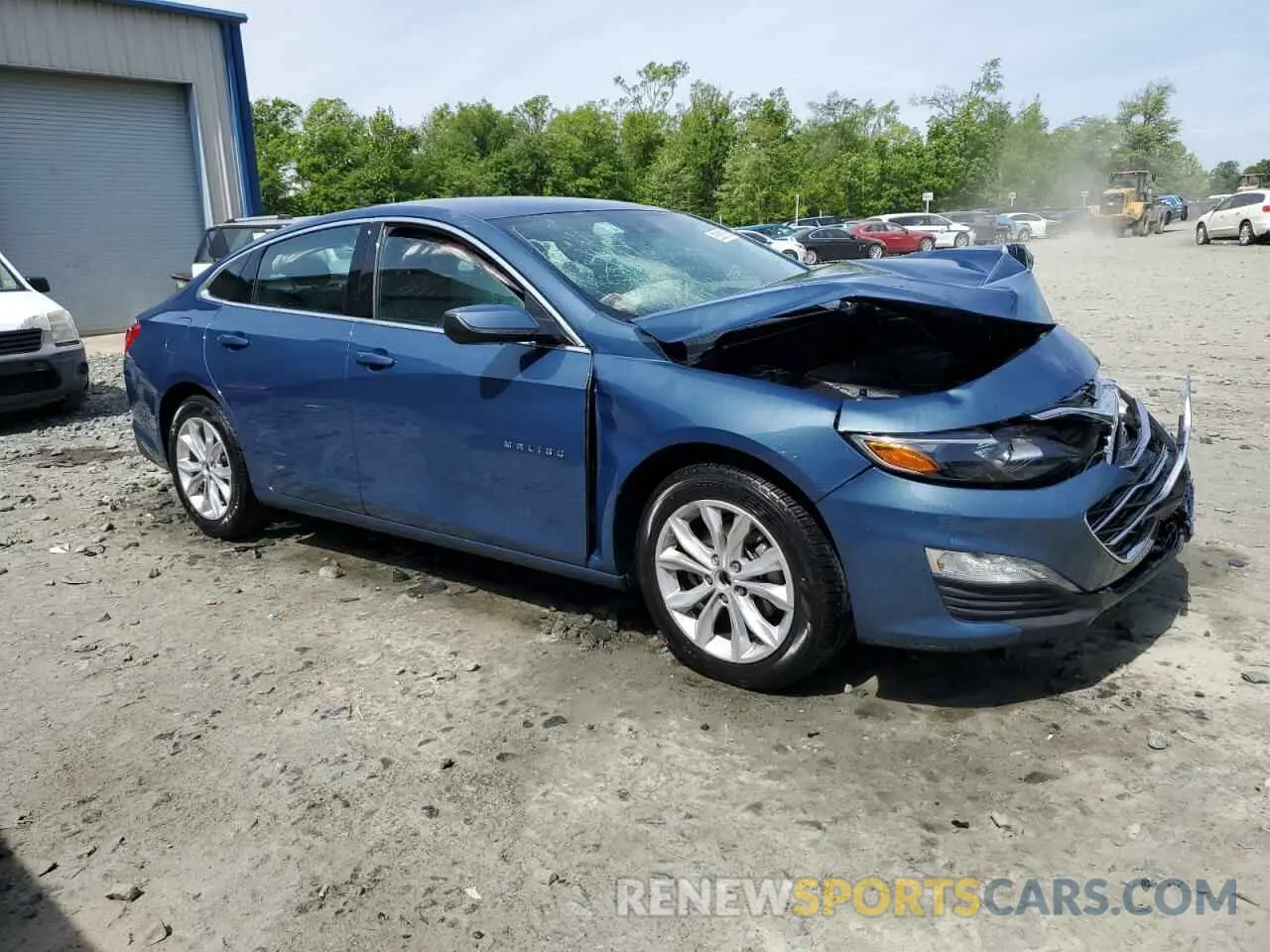 4 Photograph of a damaged car 1G1ZD5ST1RF233274 CHEVROLET MALIBU 2024