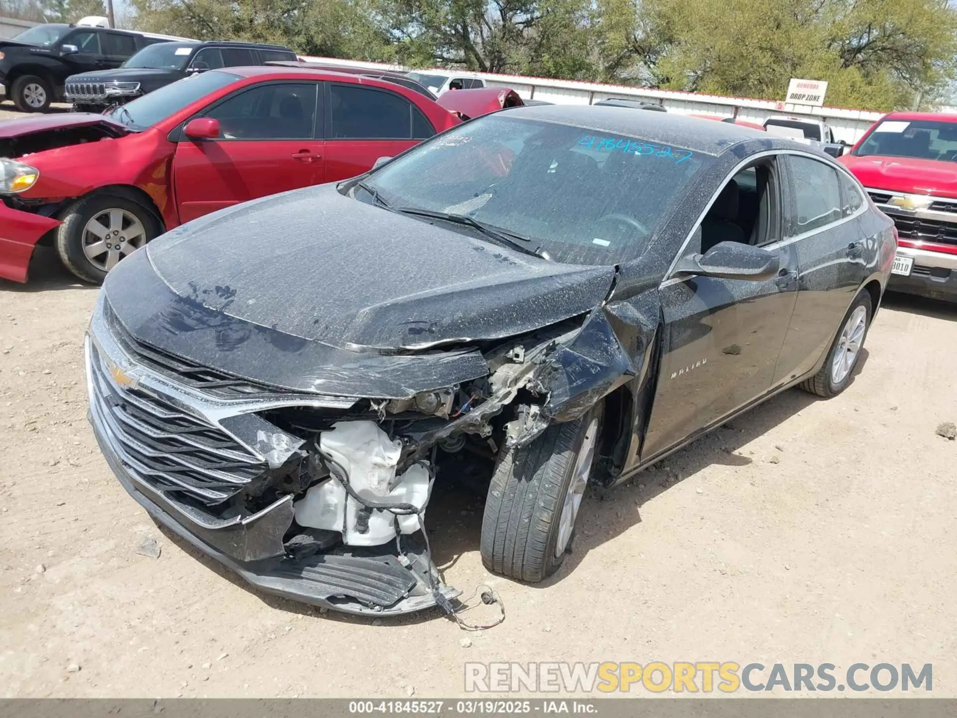 2 Photograph of a damaged car 1G1ZD5ST2RF105965 CHEVROLET MALIBU 2024