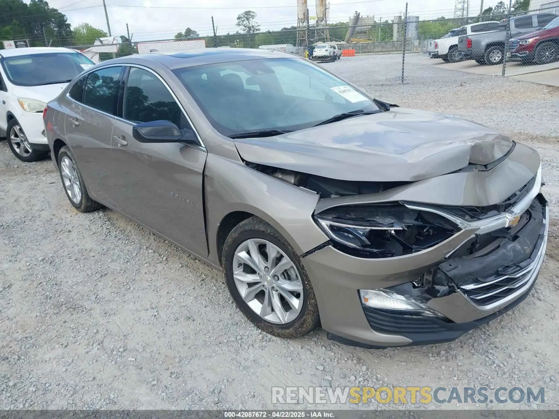 1 Photograph of a damaged car 1G1ZD5ST2RF128050 CHEVROLET MALIBU 2024