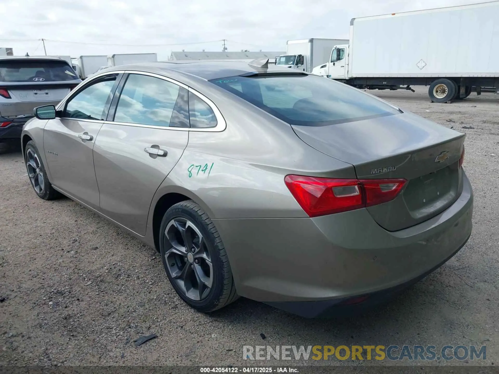3 Photograph of a damaged car 1G1ZD5ST2RF138741 CHEVROLET MALIBU 2024