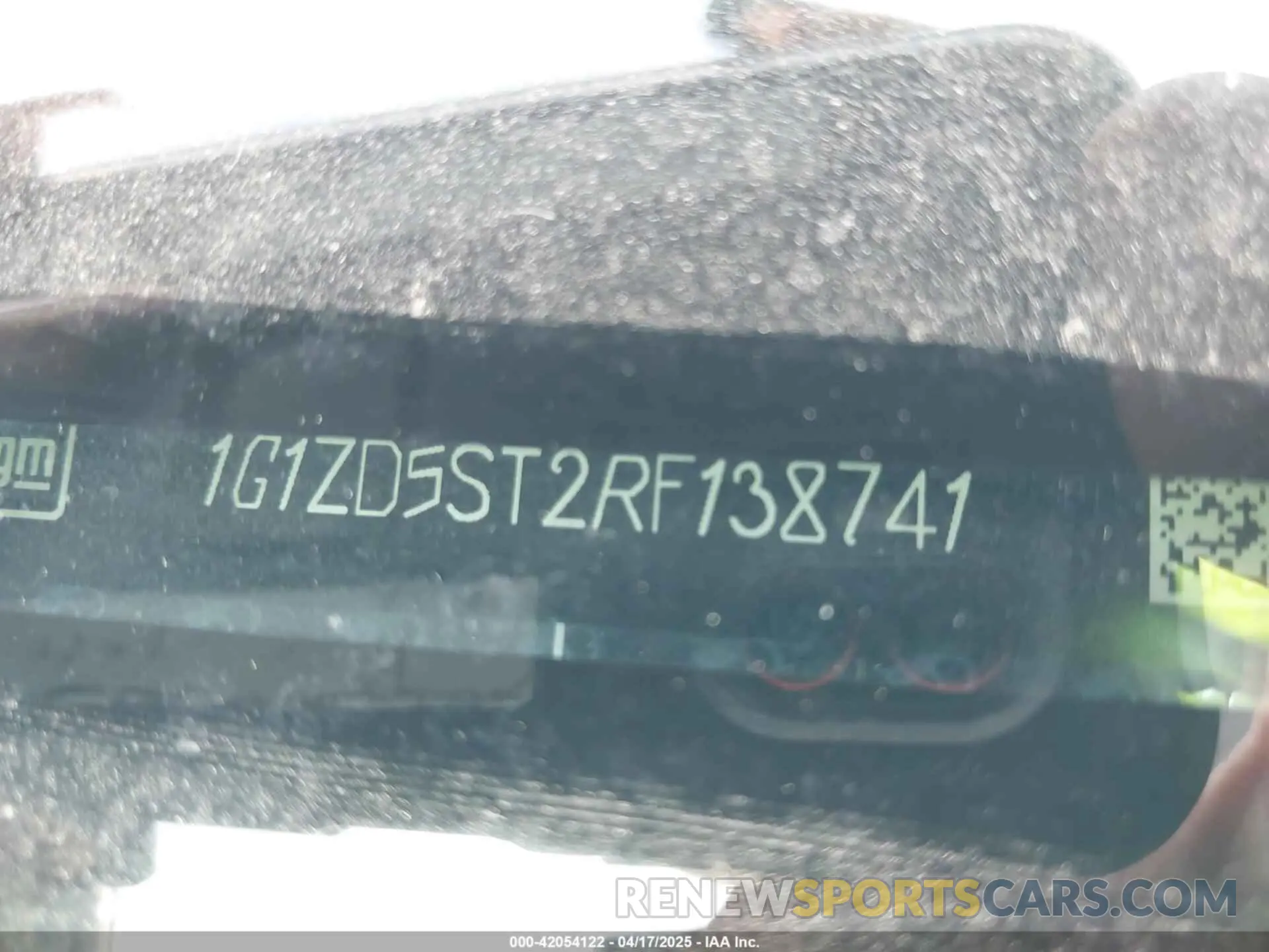 9 Photograph of a damaged car 1G1ZD5ST2RF138741 CHEVROLET MALIBU 2024