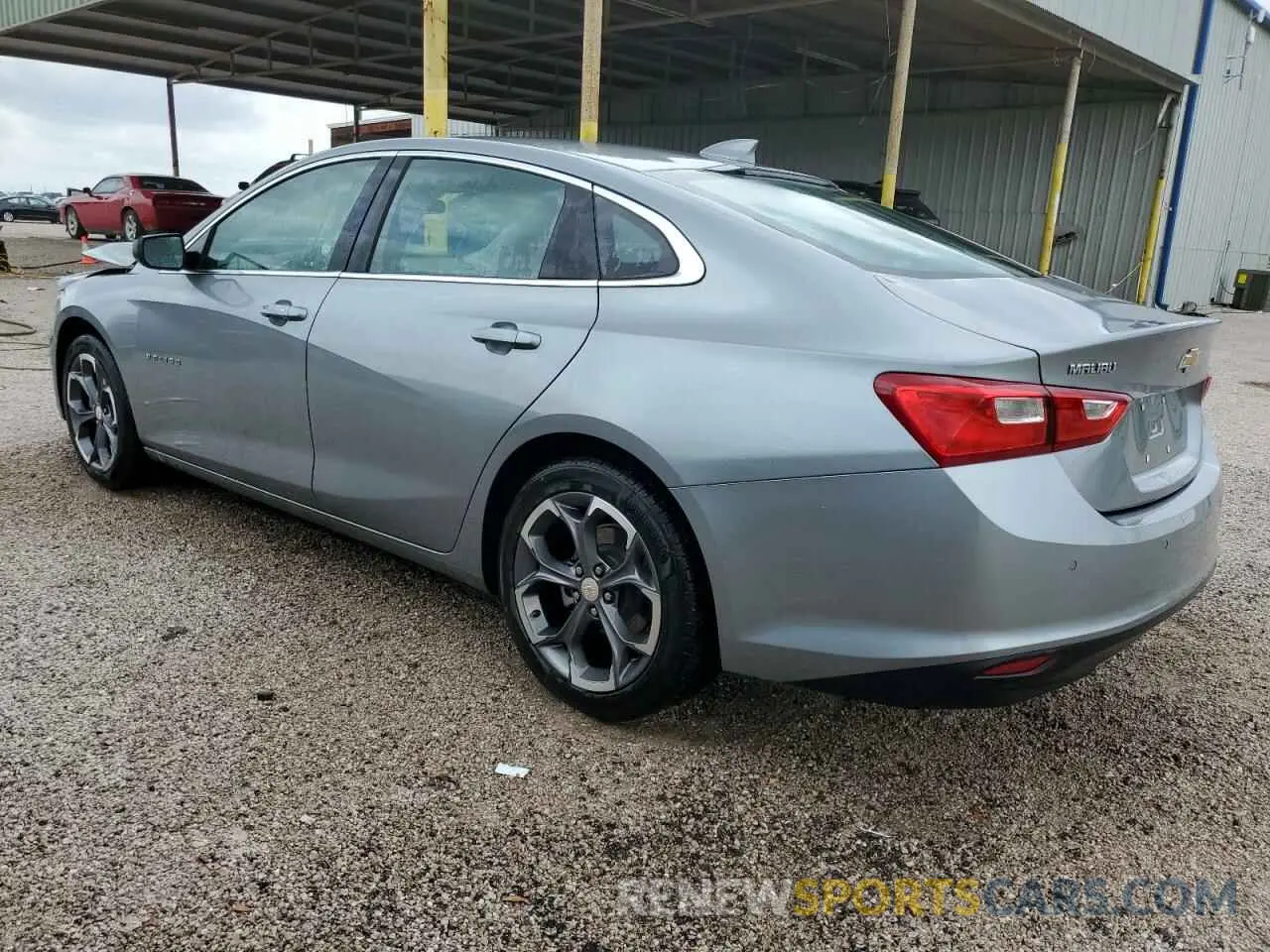 2 Photograph of a damaged car 1G1ZD5ST2RF161226 CHEVROLET MALIBU 2024