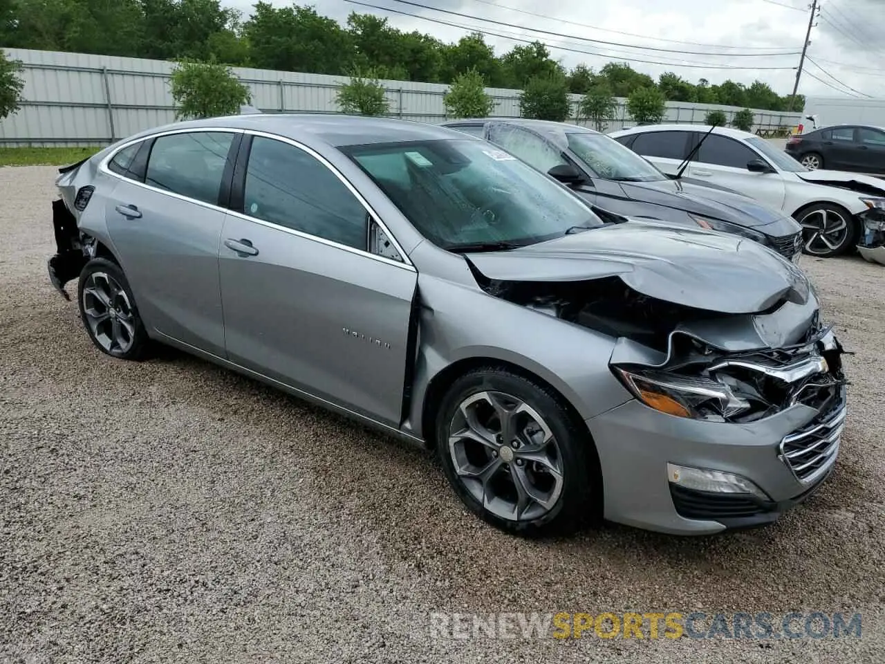 4 Photograph of a damaged car 1G1ZD5ST2RF161226 CHEVROLET MALIBU 2024