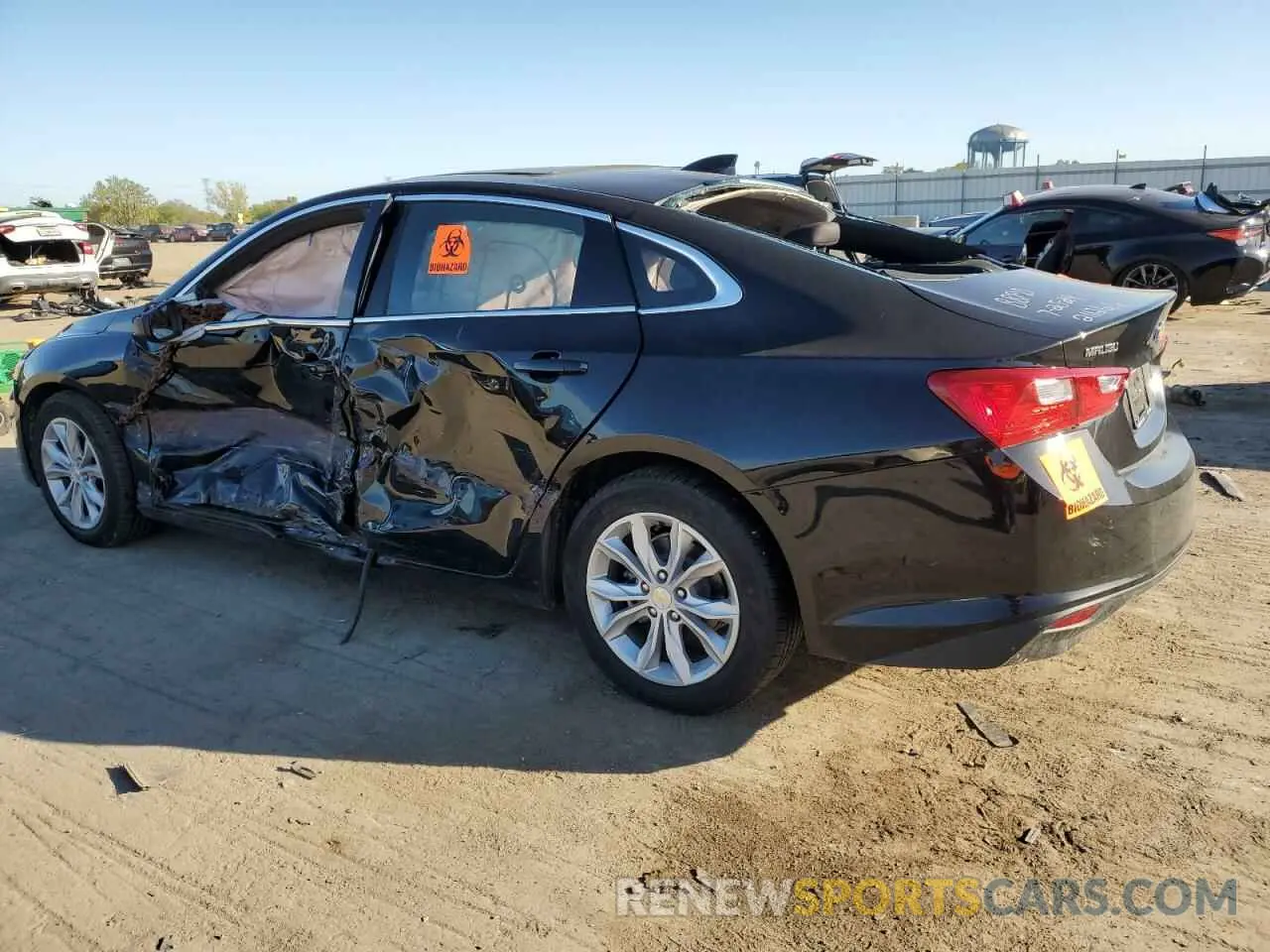 2 Photograph of a damaged car 1G1ZD5ST2RF211266 CHEVROLET MALIBU 2024