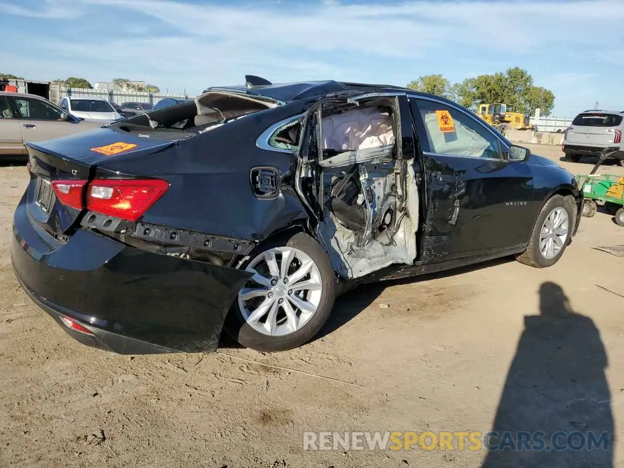 3 Photograph of a damaged car 1G1ZD5ST2RF211266 CHEVROLET MALIBU 2024