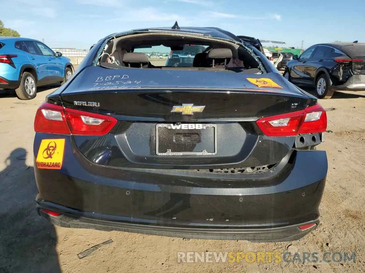 6 Photograph of a damaged car 1G1ZD5ST2RF211266 CHEVROLET MALIBU 2024